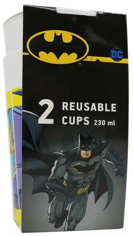 Batman Rogue Rage műanyag pohár 2 db-os szett 230 ml