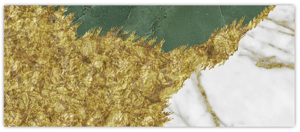 Kép - Zöld márvány N⁰2 (120x50 cm)