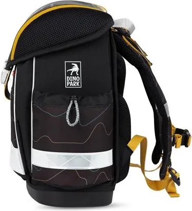 Iskolatáska, fémcsat, BELMIL Classy Roar Storm, T-Rex dinoszaurusz (BL40313AG85F)