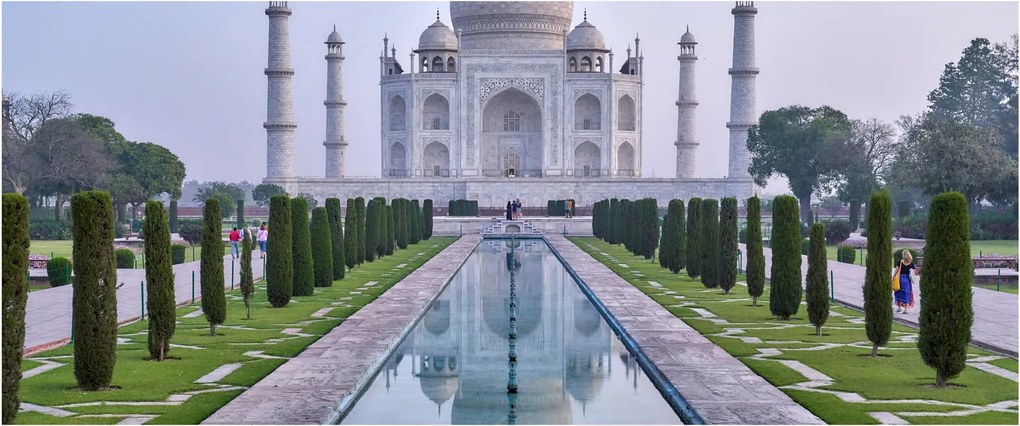 Kép - Taj Mahal napkeltekor (120x50 cm)
