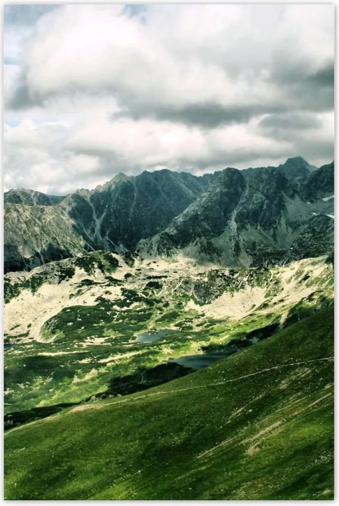 Poszterek 80x120 Tátra Lengyel hegyek Kilátás