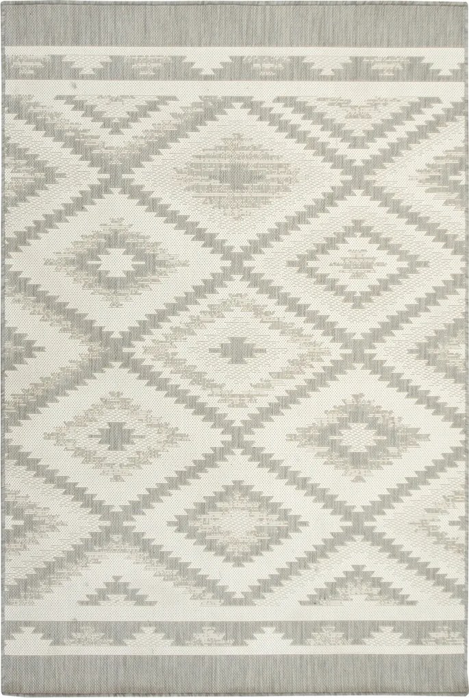 Zsinóros Szőnyeg Kültéri Tartós Terasz Azték Rombusz Berg 160x230 cm