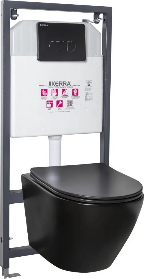 Delos falba építhető WC tartály szett