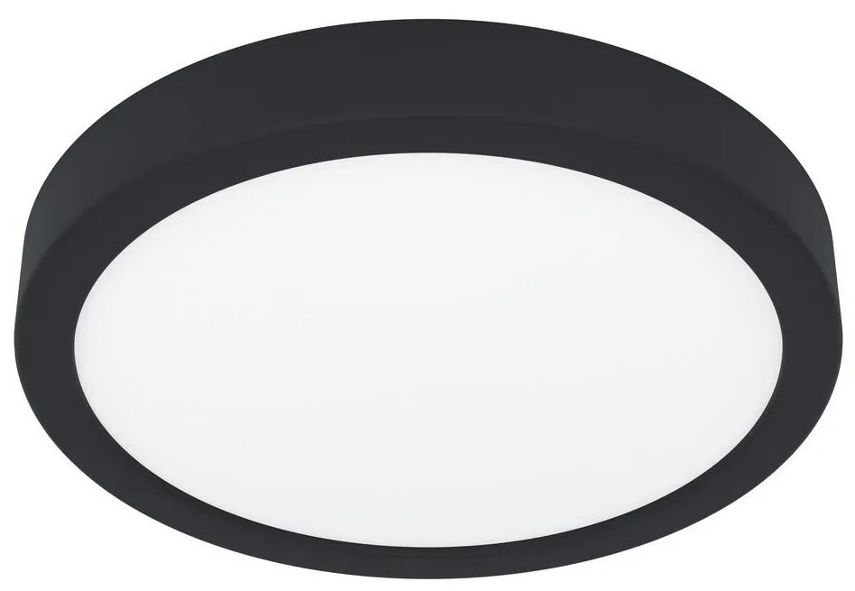 Eglo Eglo 900653 - LED Fürdőszobai mennyezeti lámpa FUEVA LED/17W/230V fekete IP44 EG900653