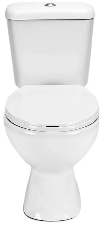 Cleano monoblokkos WC alsó kifolyással ülőkével