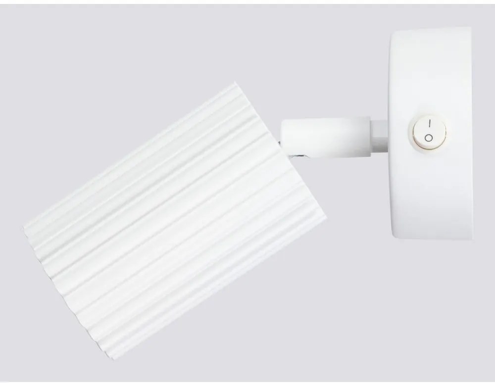 Fehér spotlámpa 8x16 cm Gleam – Sollux