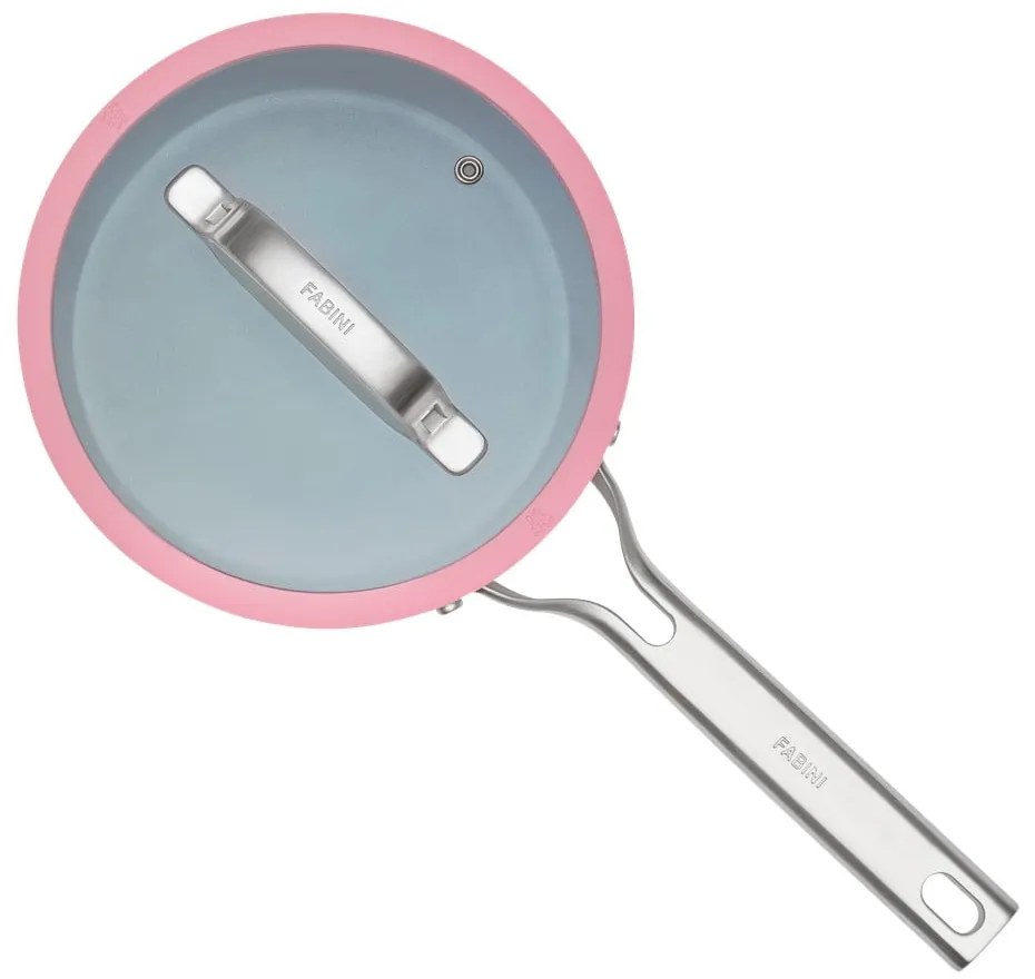 Indukciós tűzhelyhez alkalmas edény fedővel-kerámia felülettel 2,4 l Meda 3.0 – FABINI