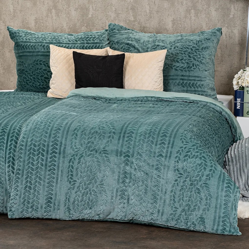 4Home Knit mikroflanel ágyneműhuzat, 140 x 200 cm, 70 x 90 cm