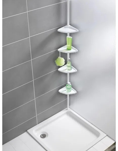 WENKO 3201010100 - Sarokelem COMPACT 26x195 cm fehér