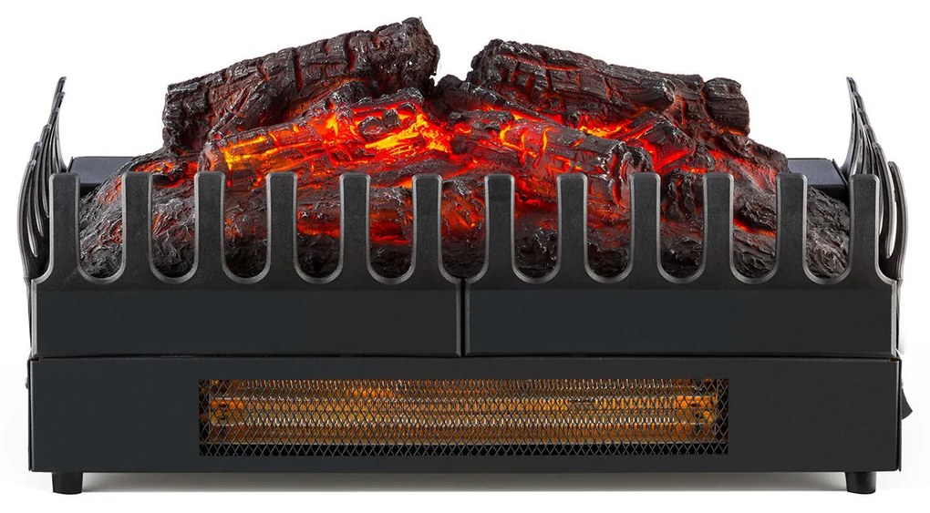 Kamini FX, elektromos kandalló, kandallóbetét, 1000/2000 W, 2 W LED, fekete