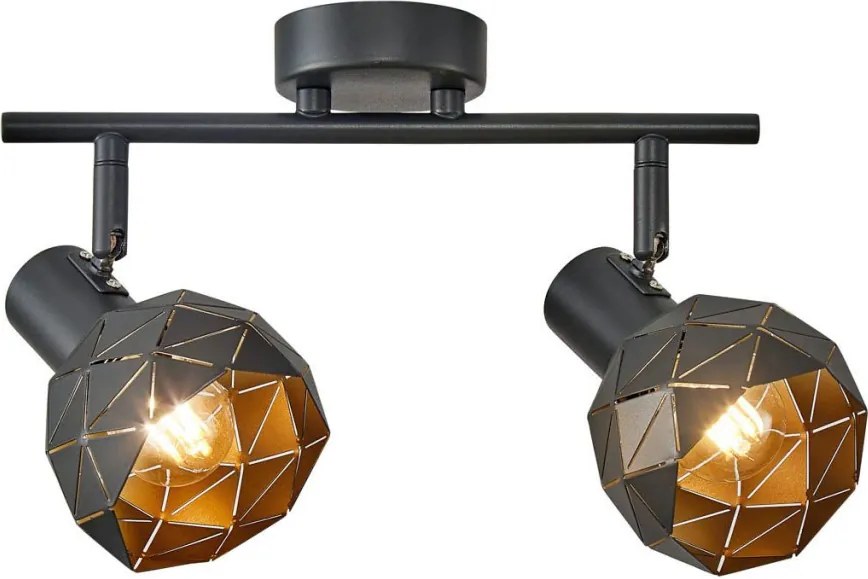 Italux Harley SPL-3480-2-GR-GD Spotlámpa 2x40W/E14 IP20