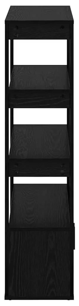 Széf Musta tammi 30 x 80 x 119.5 cm Faanyag