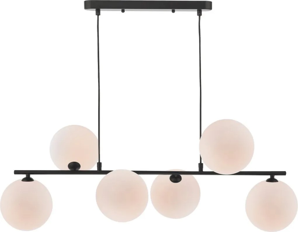 Dar Lighting Spiral SPI6422-23 Függőlámpa 6x40w/g9 ip20