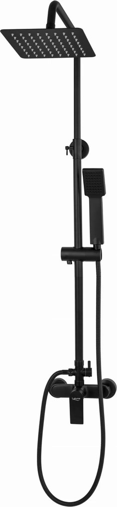 Rossa zuhanyszett fekete Gamma