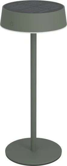 Eglo 75878-LED Napelemes, tölthető asztali lámpa SIMERI LED/3W/5V 1800mAh IP44 zöld