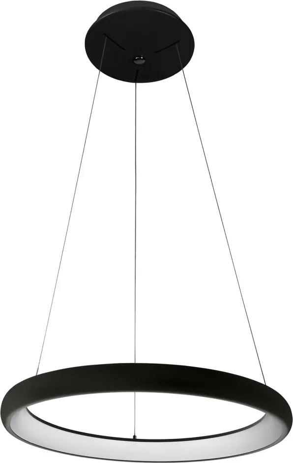 ITALUX 5280-840RP-BK-3 ALESSIA Modern Led Függesztett Lámpa Fehér, Fekete LED IP20