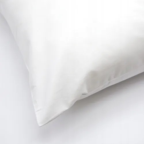 Szállodai párnahuzat fehér 140x200 pamut-szatén 300TC