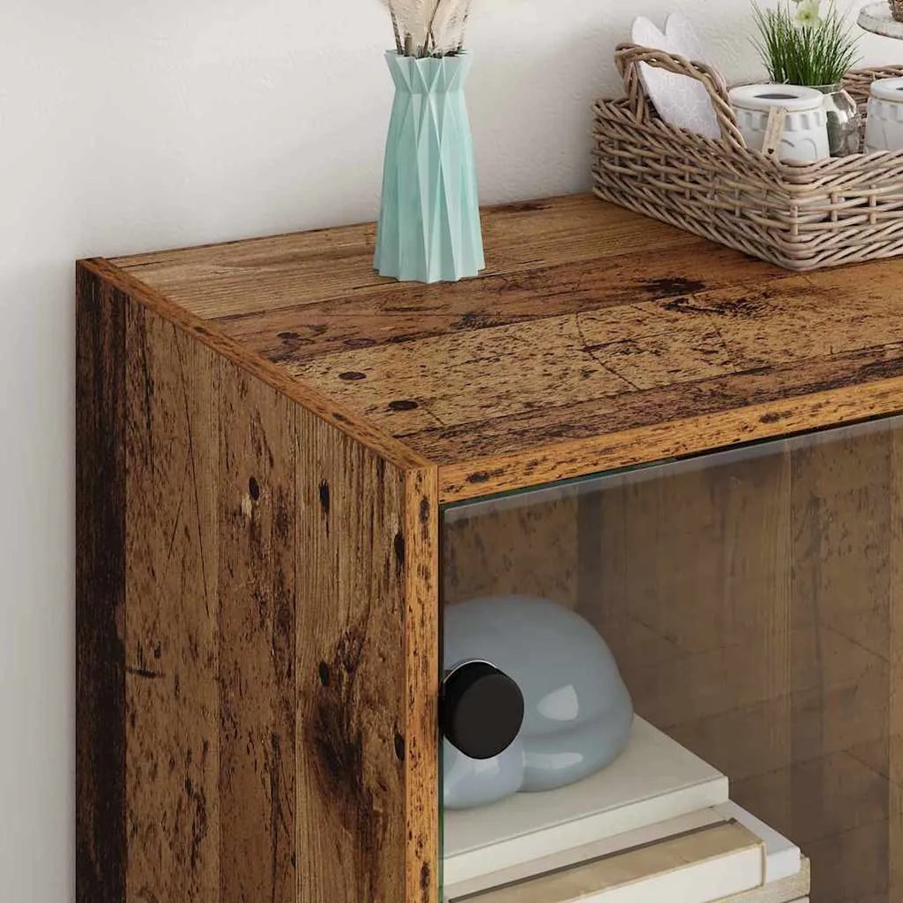 Oldalsó szekrény Öreg fa 68 x 37 x 75,5 cm Faanyag