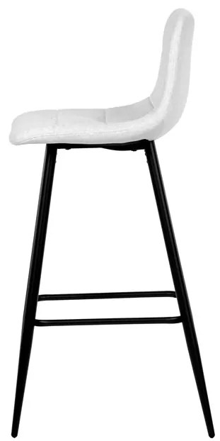 Fehér Szövet Bárszék. AUB-X7015 WT2