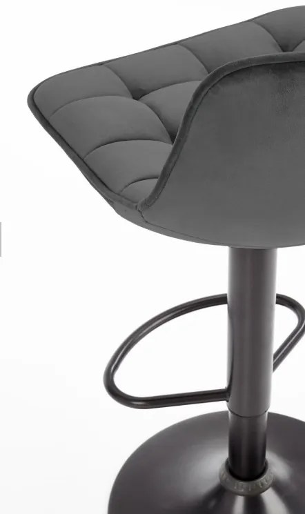 H-95 Szürke Bárszék Állítható Magassággal