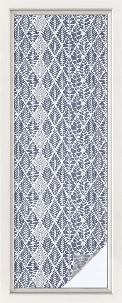 Öntapadós adatvédelmi fólia szélvédőre Levelek mintás 50x146