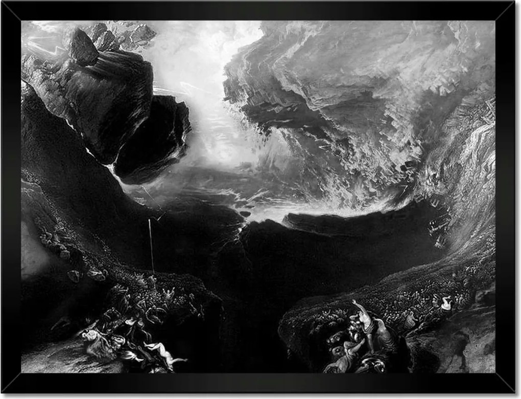 Poszterek keretben 40x30 Világvége Isten haragja