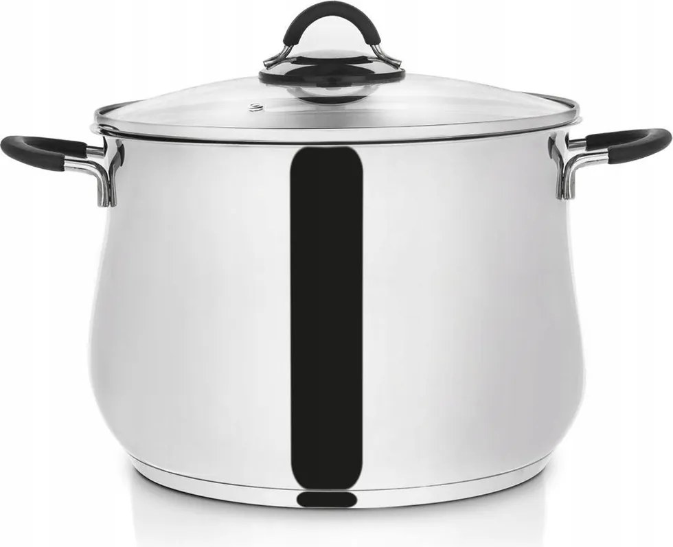 Orion Dalie fazék fedővel rozsdamentes acél 26 cm 10,6L Prémium