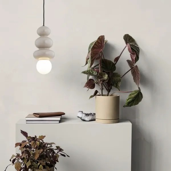 Argon 8786 - Fürdőszobai csillár zsinóron ORLANDO PLUS 1xG9/6W/230V IP44 szürke