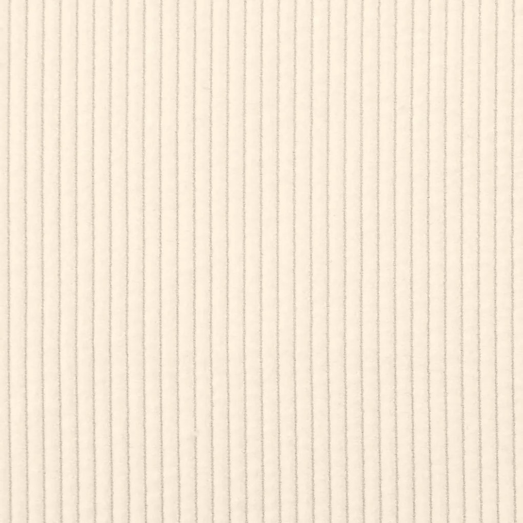 Kerekes Étkező Székek 2 pcs Krém 57 x 66 x 94 cm Bársony anyag