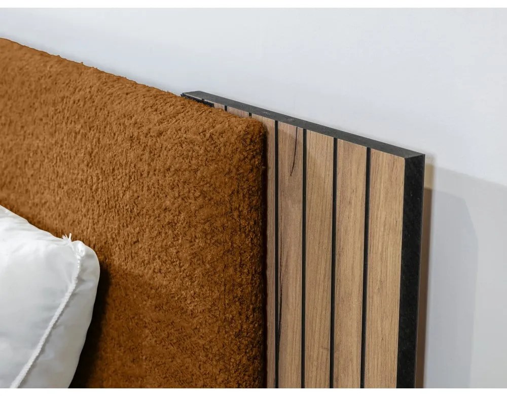 Franciaágy ágyráccsal 140x190 cm Lior – Bobochic Paris