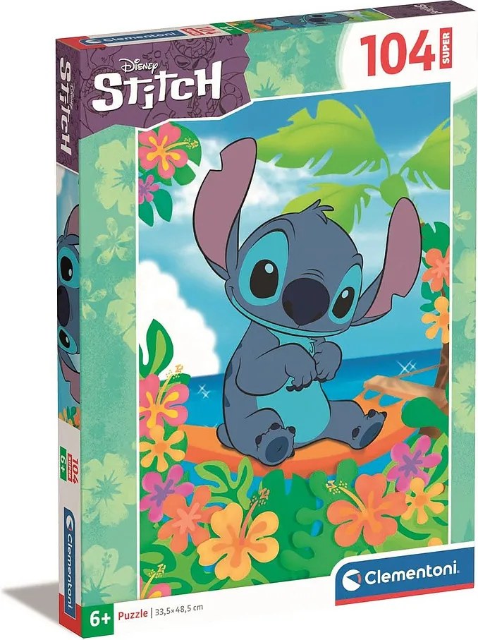 Disney Lilo és Stitch, A csillagkutya Tropical 104 db-os puzzle Clementoni