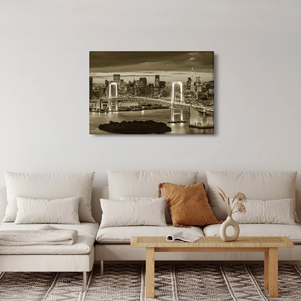 Kép - Az arany város (90x60 cm)