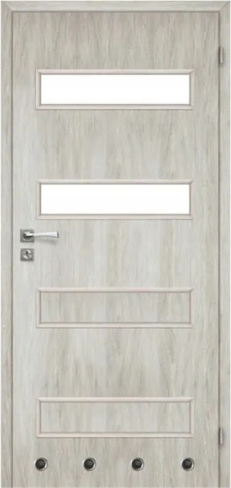 Beltéri ajtó jobbos ezüst tölgy milano 70cm