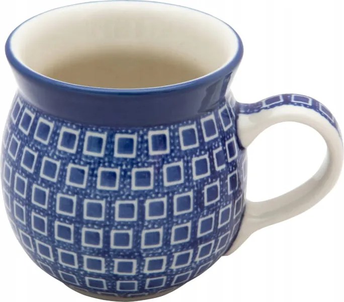 Cseh Bögre Hordó 220 ml Művészi kerámia Bolesławiec dek 2253