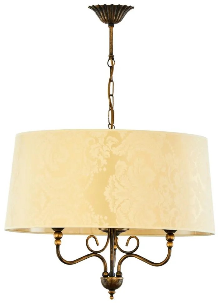 Jupiter 1749 - Csillár láncon SOFIA 3xE27/60W/230V