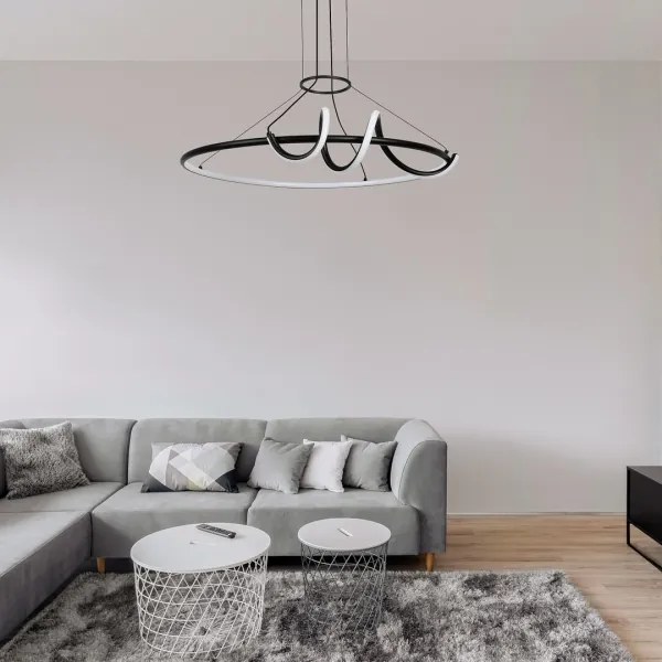 Rabalux 72022 - LED Dimmelhető csillár zsinóron MENAZI LED/46W/230V 3000-6500K + távirányító