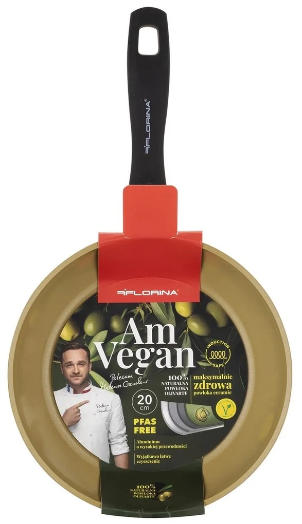 Florina Hliníková serpen AmVegan by MateuszGessler, 20 cm, 20 cm átmérőjű