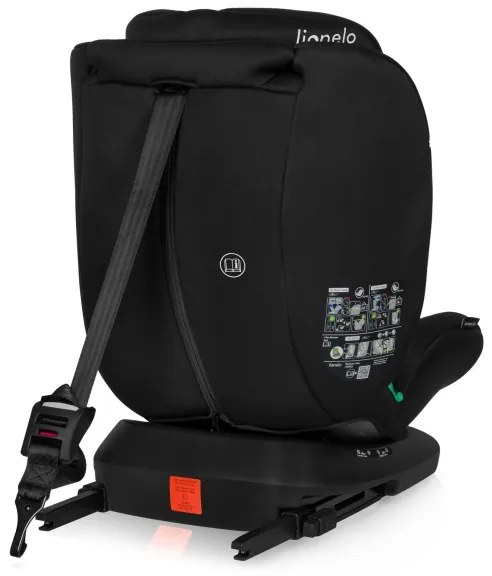 Lionelo - Forgatható autósülés alappal BASTIAAN i-Size 40-150 cm Rózsaszín