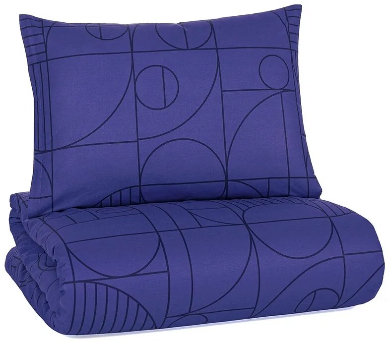 BedTex pamut ágynemét Geo Future Dusk, 140 x 220 cm, 70 x 90 cm, 140 x 220 cm, 70 x 90 cm