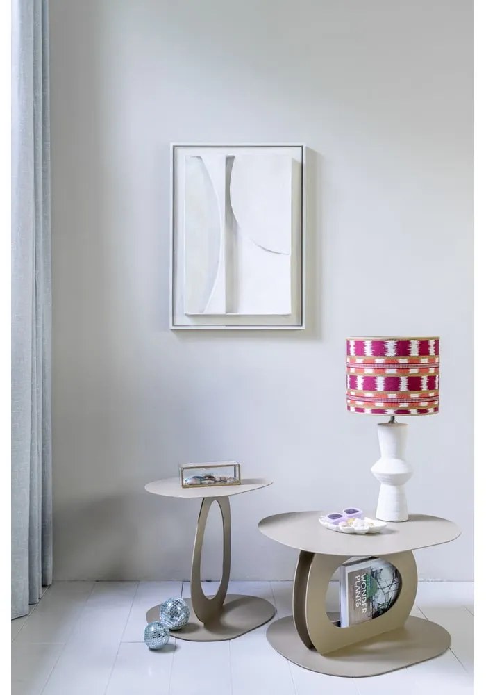 Fém tárolóasztal 39x46 cm Alto – Spinder Design