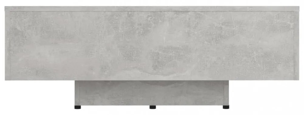 betonszürke szerelt fa dohányzóasztal 85 x 55 x 31 cm