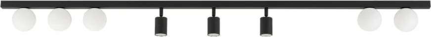 TK LIGHTING 10004 VOX Modern Mennyezeti Lámpa Fehér, Fekete G9, GU10 IP20