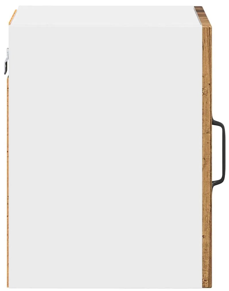 Fali konyhaszekrény 2 pcs Öreg fa 30 x 31 x 40 cm Faanyag