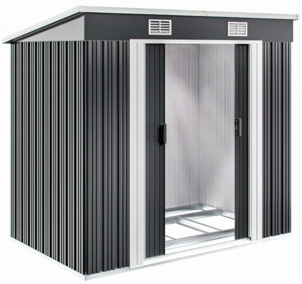 Kerti szerszámosház L, antracit Jurhan