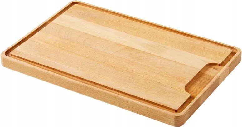 Márkás Tömör Fa Vágódeszka Tálalás Natúr Bükk Swiss