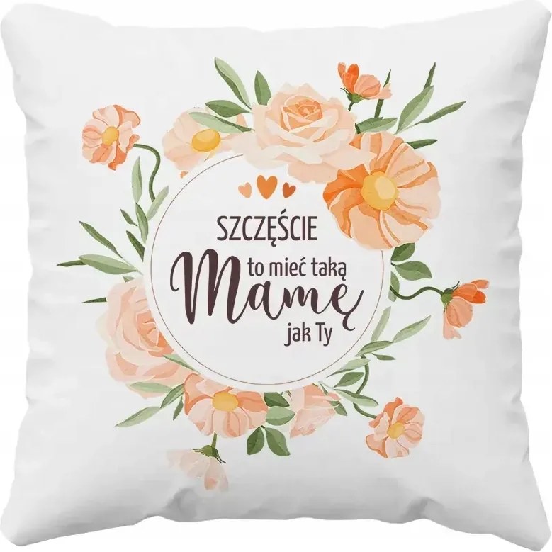 Párna Anyák Napi Ajándék Anyák Napjára A boldogság az, ha van egy olyan anyukád, mint te