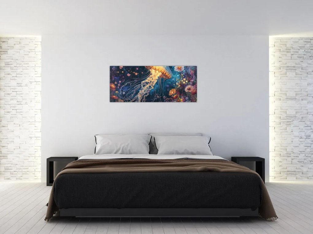 Kép - Varázslatos medúza (120x50 cm)