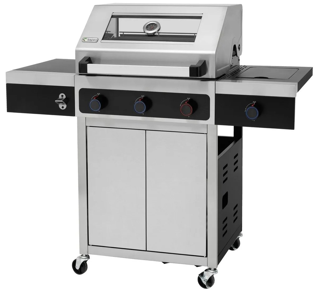 Tepro 3314 Keansburg 3 Special Edition gázgrill, 3égővel, 128 x 62 x 118 cm