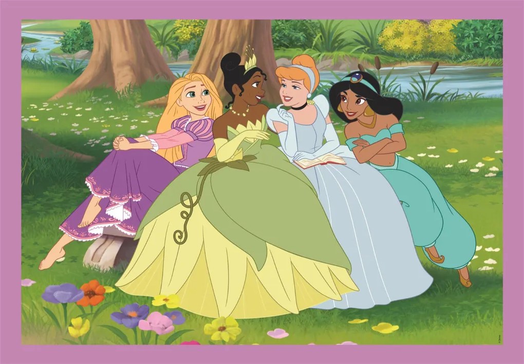 Disney Hercegnők Colloquy 4 az 1-ben puzzle Clementoni