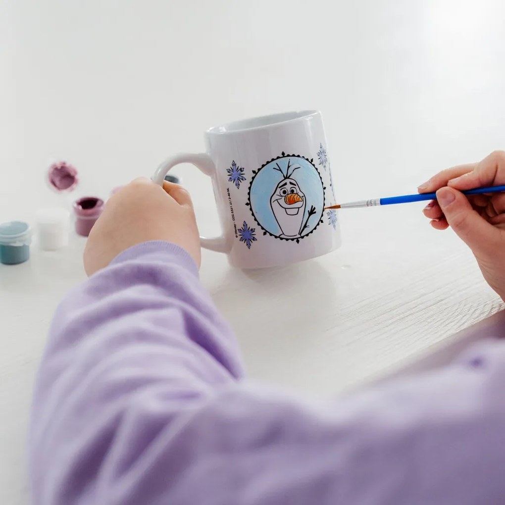 Disney Jégvarázs Destiny festhető porcelán bögre 235 ml Díszdobozban